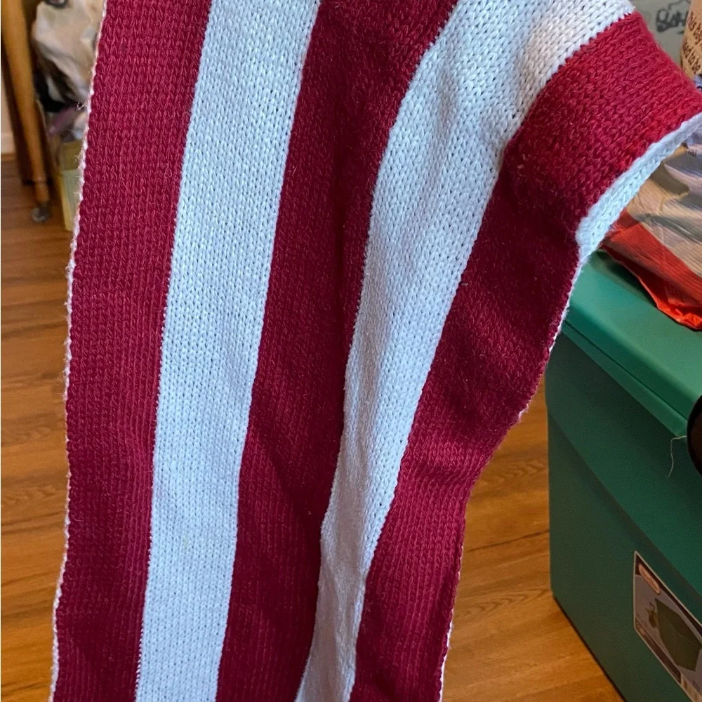 Like new infinity scarf, Red, White and blue